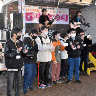 春採中開校70周年、オリジナルソング披露(2021-10-24)