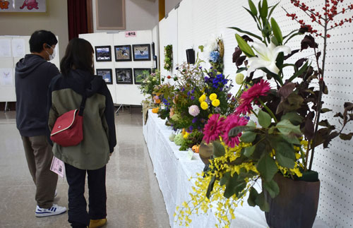 きょうまで西春別地区総合文化祭の展示部門(2021-10-24)