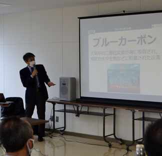 「海の森」の力で脱炭素　ブルーカーボン事業始動(2021-10-22)