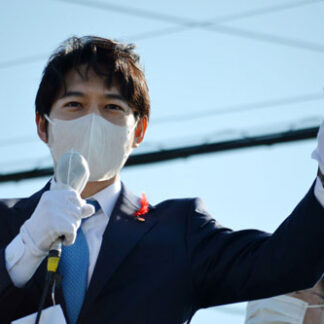 選挙フラッシュ　伊東氏不在の中、鈴木知事が応援(2021-10-25)