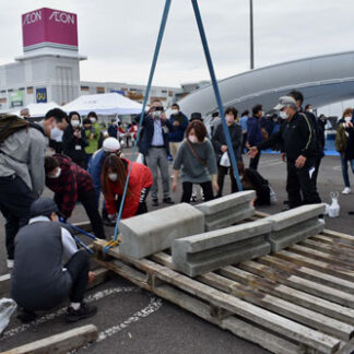 ２地区で津波や水害想定し訓練(2021-10-16)