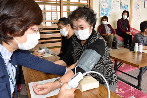 老人ク対象の健康相談再開 保健師が講話(2021-10-13)