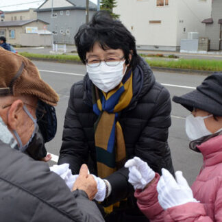 紙氏、石川氏応援 政権交代を訴え(2021-10-21)