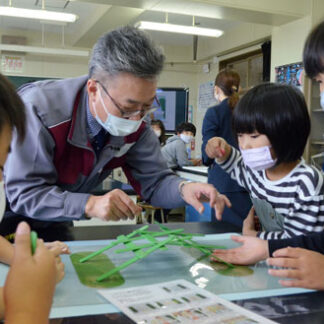 地産地消くしろネットワークが清明小で出前授業(2021-10-09)
