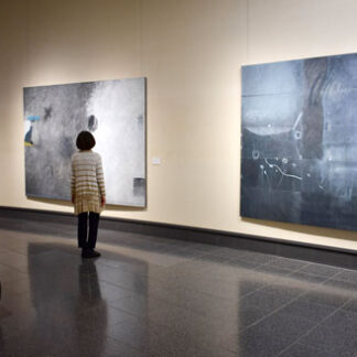 市立美術館で「上野憲男展」(2021-10-16)