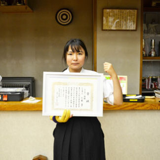 小出（釧北陽２年）弓道全国へ　北大会初Ｖ「自信に」(2021-10-24)