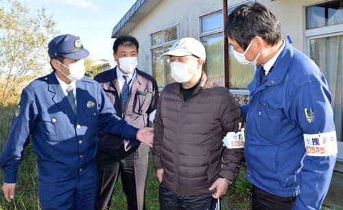 高齢者捜索の手順確認 音別地区で模擬訓練(2021-10-13)