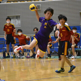 釧工２年ぶり優勝 ハンドボール清水杯(2021-10-25)