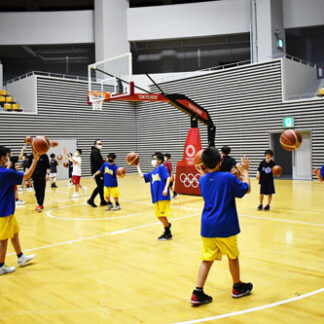ゲームで生かせる技術習得　トライアウト挑戦を　レバンガバスケ体験会(2021-11-30)