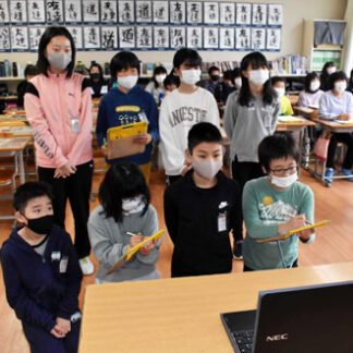 釧路の魅力、市長に質問　昭和小５年生キャリア育成授業で(2021-11-09)