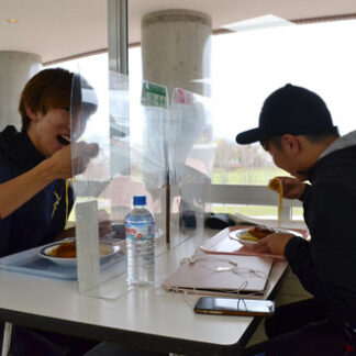 釧公立大の学食にスパカツ登場(2021-11-03)