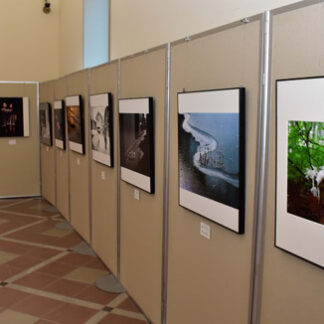 姉妹都市・黒部市の文化作品交流展開始　水墨画や絵画４１点(2021-11-25)