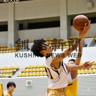 富原女子５連覇　男子は釧青陵Ｖ２　中学バスケ新人戦(2021-11-08)