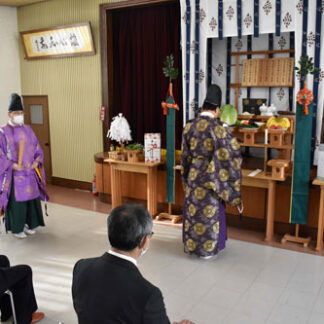 鳥取神社慰霊祭 武士たちの魂鎮める(2021-11-17)
