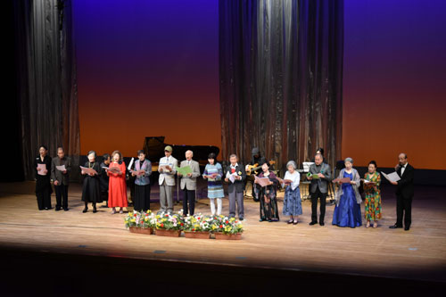 フランス語でシャンソン 二橋氏の教室発表会(2021-11-07)