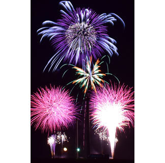 ＣＥＦが昆布盛・浜松地区で花火大会(2021-11-28)