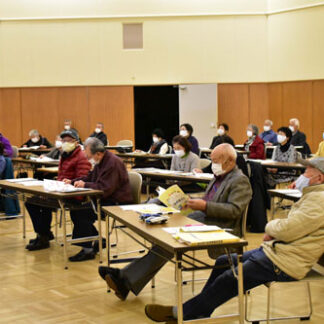 昭和第三ふれあいサロン「１日３食」大切さ再確認(2021-12-01)