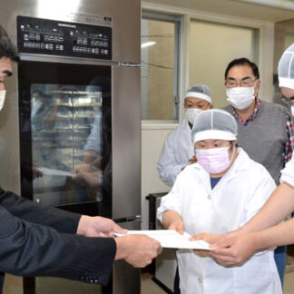 工房るうぷ、発酵機導入　道共同募金の助成受け(2021-11-13)