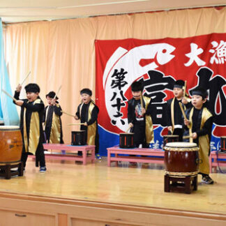 仏教釧路幼稚園が遊戯会(2021-12-09)