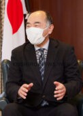 アウトドア観光の振興などについて聞く星社長