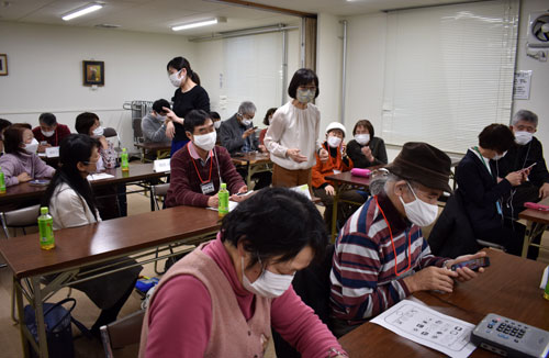 視覚障害者向けスマホ講座 釧路の福祉協会(2021-12-12)