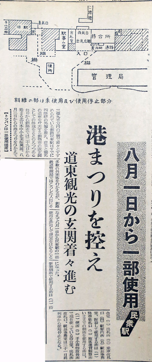 還暦を迎えた釧路駅(2021-12-08)