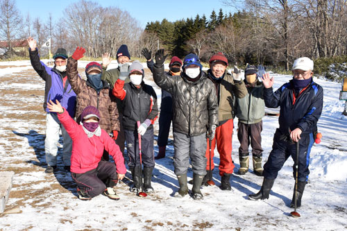 別保の冬季開設「正和パークゴルフ場」オープン(2021-12-27)