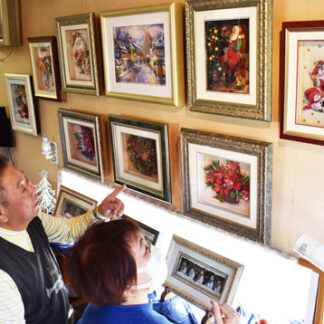 立体絵冬の彩り ２０周年で記念展　３Ｄワールドの会　(2021-12-09)