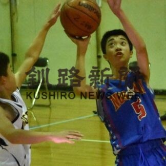 男女１６強出そろう　釧新杯中学バスケ(2022-01-16)