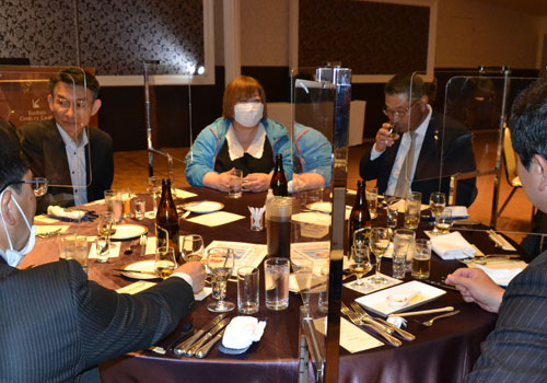 厚岸ウイスキー味わう 新商品「清明」発売控えイベント(2022-05-17)