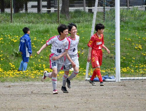 釧新旗中学サッカー 釧鳥取西が開幕戦制す(2022-05-16)