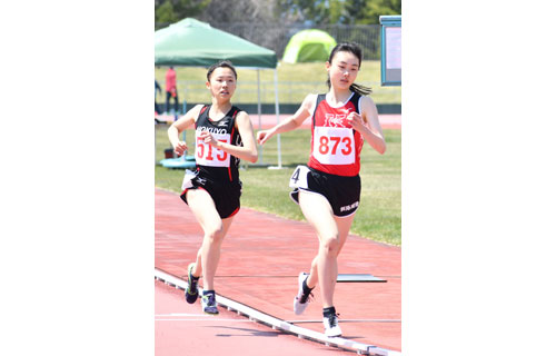 自己ベストへ疾走 陸上春季記録会(2022-05-17)