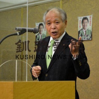 道選挙区は船橋さんで　鈴木参院議員、参院選へ緊急会議(2022-05-28)