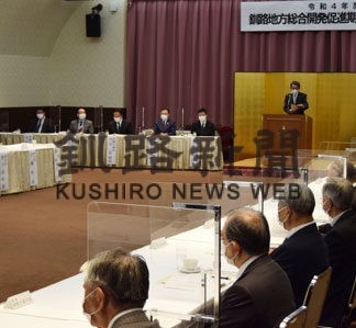 釧路地方開発促進期成会、駅高架化調査や赤潮被害対策要望(2022-05-17)