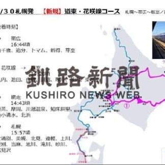 北海道周遊ツアーに花咲線　乗客の「おもてなし」検討_1(2022-05-18)