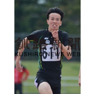 高体連陸上　標茶・石崎が男子１００制す　追い風参考９秒台(2022-05-21)