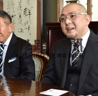 林会長が来社、就任あいさつ　釧路薬剤師会(2022-05-17)