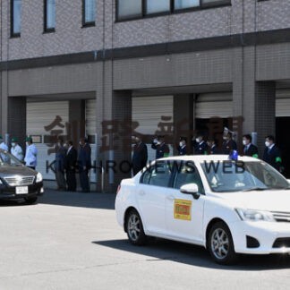 地域の安全決意新た　春の運動出動式(2022-05-19)