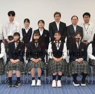 国内視察、霧多布高生意気込み　陸上全国出場の君塚選手も(2022-07-24)