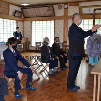 安全操業と大漁祈願　厚岸港まつり式典(2022-07-03)