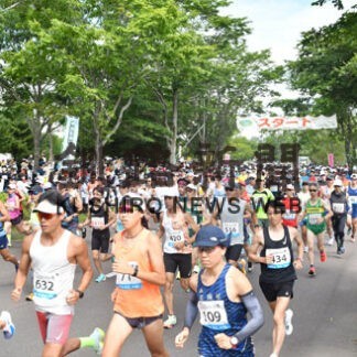 湿原マラソン、久々熱気　３年ぶりにランナー疾走(2022-08-01)