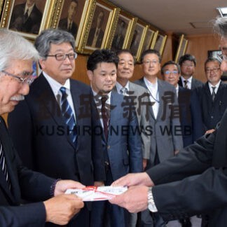 ＥＧＧ再生事業へ市に５０万円寄付　市建築設計監理事業協会(2022-07-21)