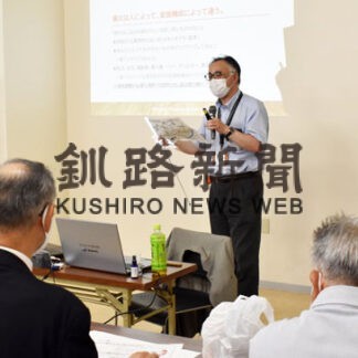 日ごろの備蓄が大切　橋北東部地区で防災講演会(2022-07-20)