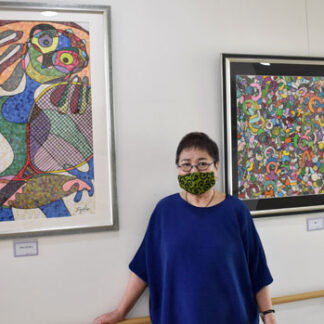 藤澤さん夢想画展　３０日まで(2022-07-15)