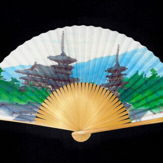 平山郁夫作品の扇子 ２０人にプレゼント　朝日生命(2022-07-15)