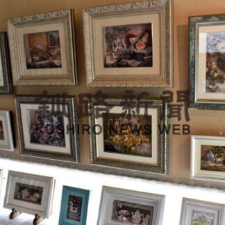 躍動感ある３Ｄアート３０点　ワールドの会作品展(2022-07-07)