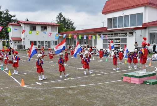園児ら元気に運動会(2022-07-17)