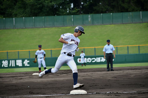 釧明輝 開幕戦飾れず 高校野球北北海道大会_1(2022-07-15)