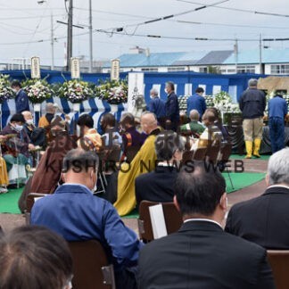 作り育てる漁業を　釧路で魚魂供養法要(2022-07-27)