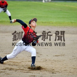 釧新旗少年野球　ベスト４出そろう_1(2022-08-14)